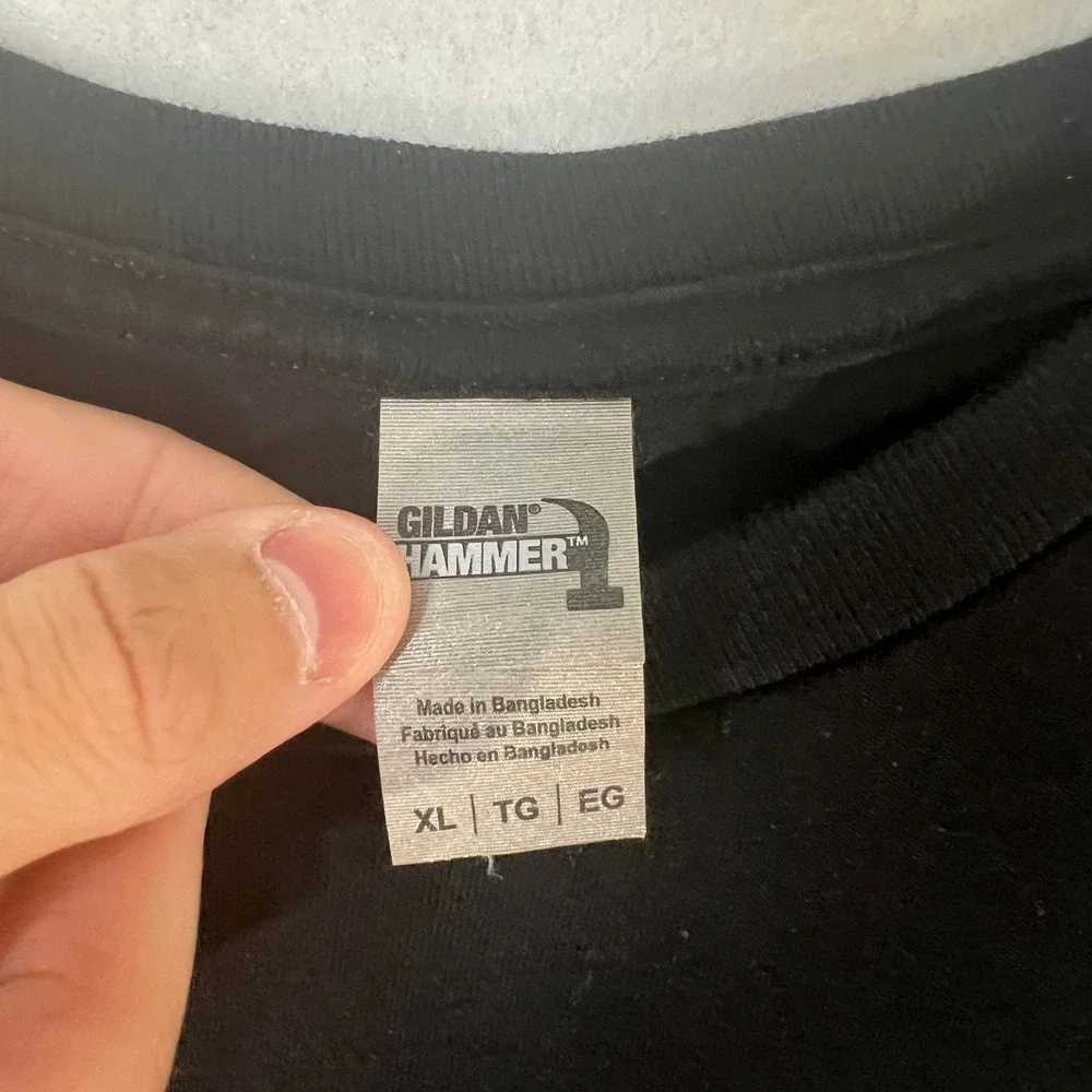 Harley Davidson Stan's Idle Hour Florida Black Biker Tee Graphic Shirt Wings XL - Picture 7 of 9